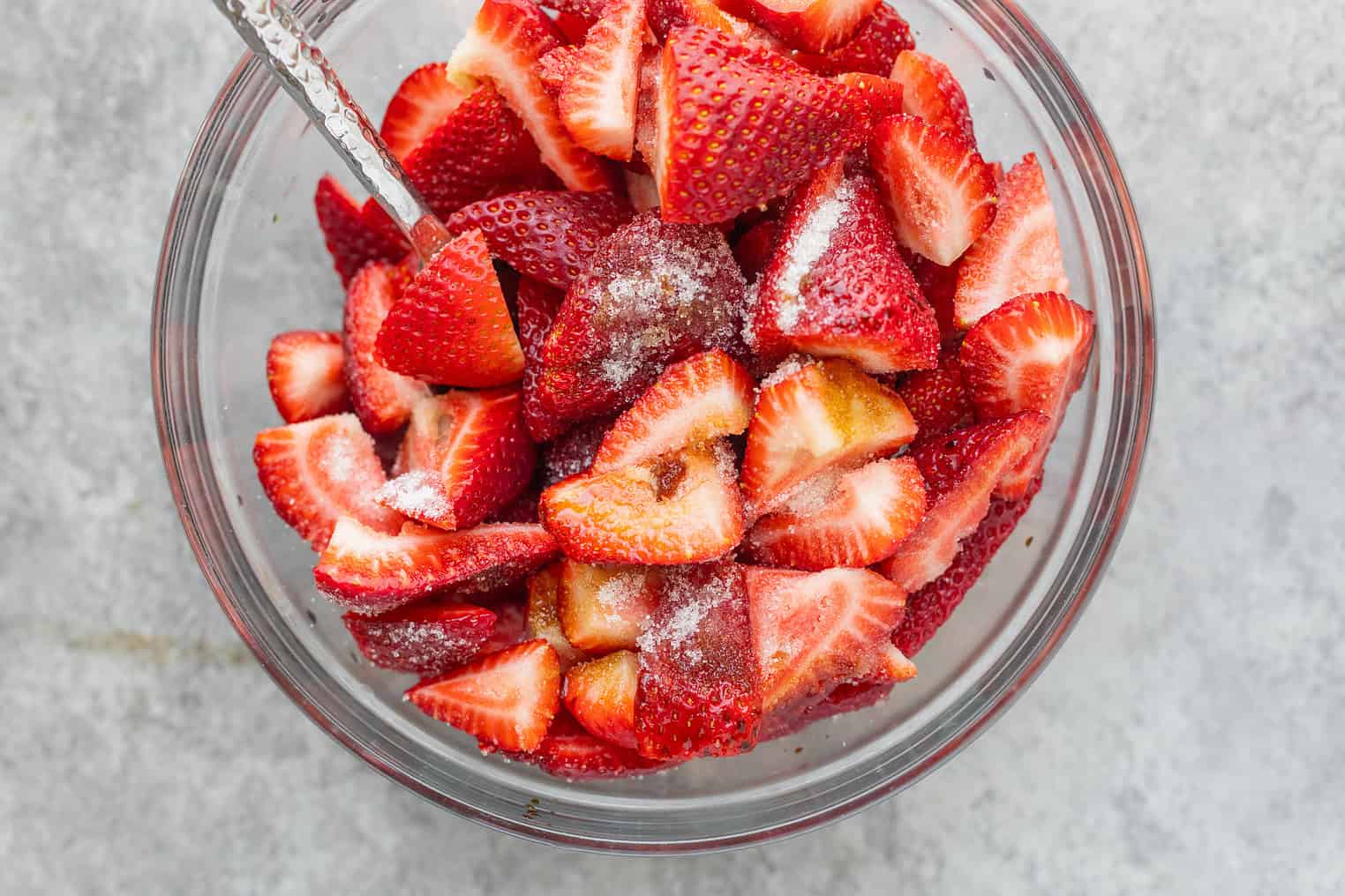 Macerated Strawberries 4 Macerated Strawberries