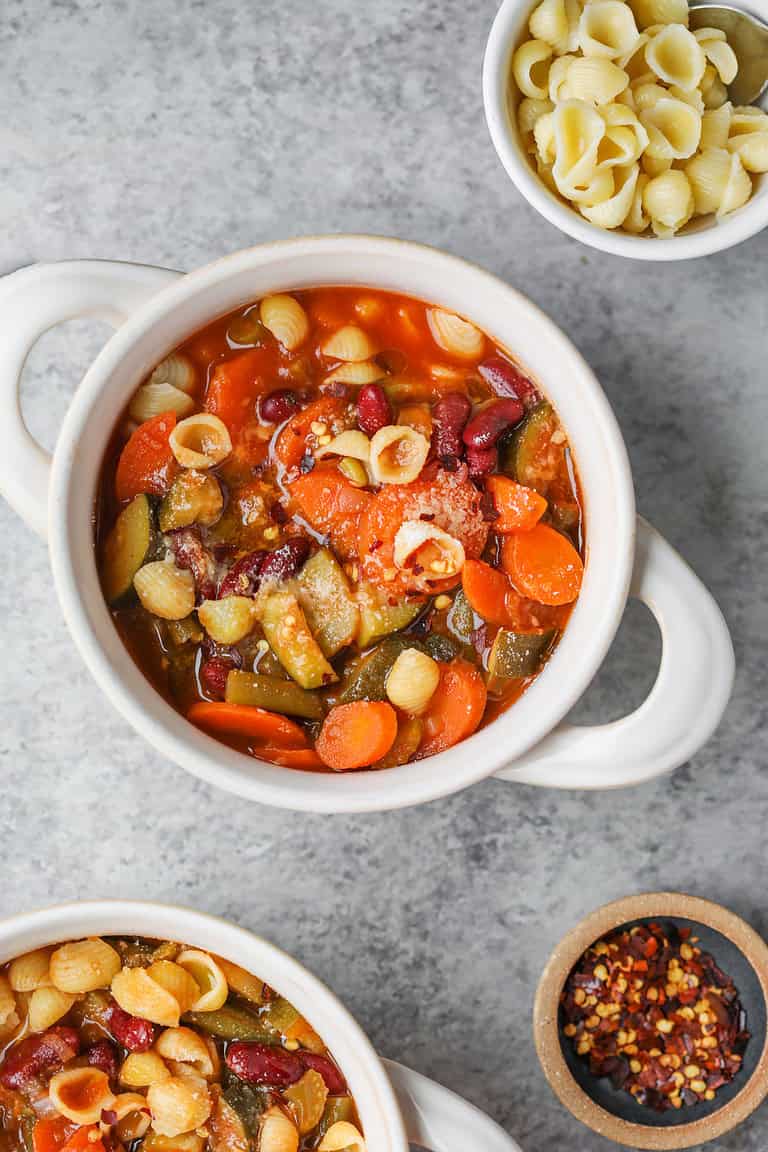 Healthy Minestrone Soup Recipe