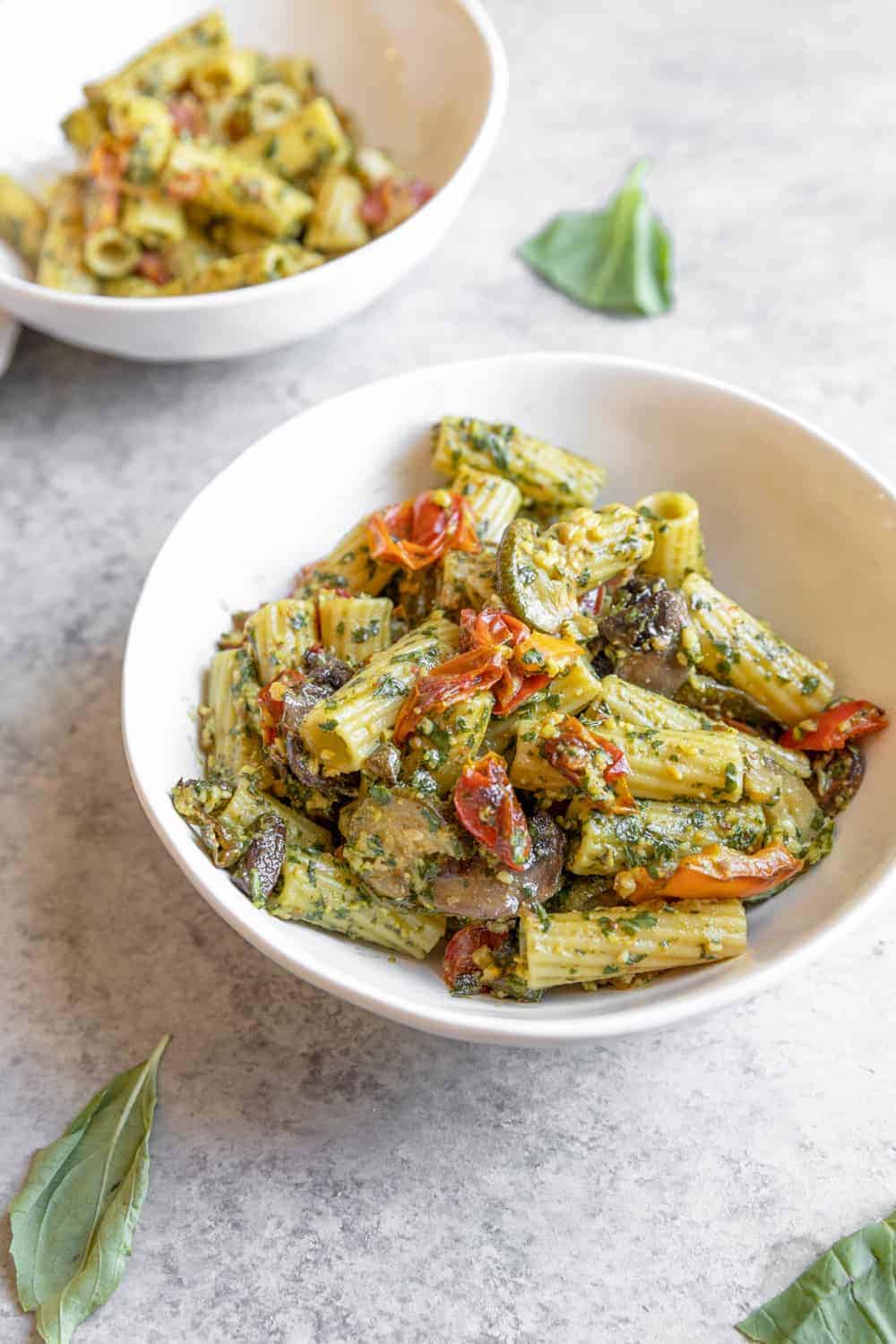 Vegan Pesto Pasta 3 Vegan Pesto Pasta