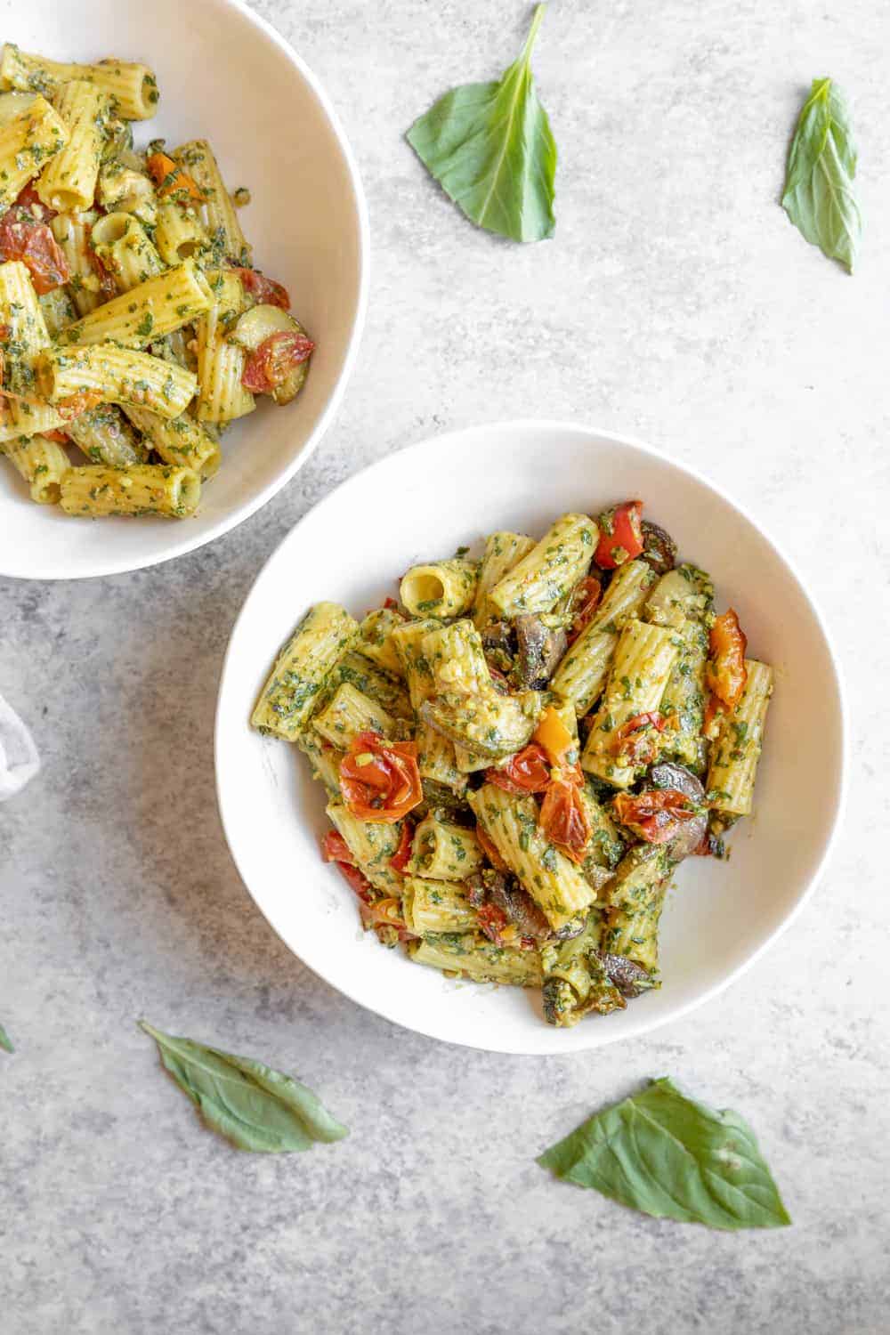 Vegan Pesto Pasta 1 Vegan Pesto Pasta