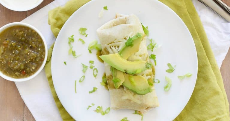 Slow Cooker Vegetarian Breakfast Burritos