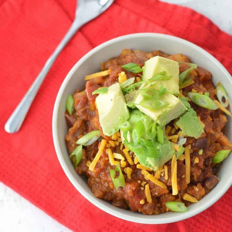 Vegan Butternut Squash And Black Bean Chili