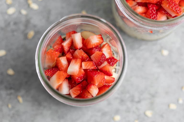 Strawberry Overnight Oats