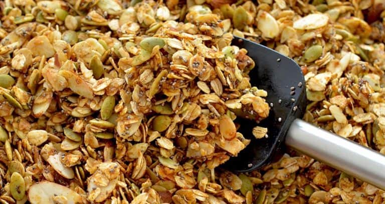 Toasted Pumpkin Skillet Granola